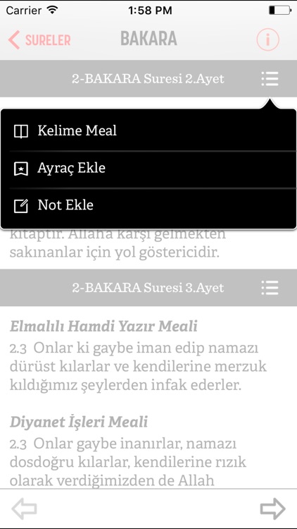 İkra Kuran Meal Uygulaması screenshot-4