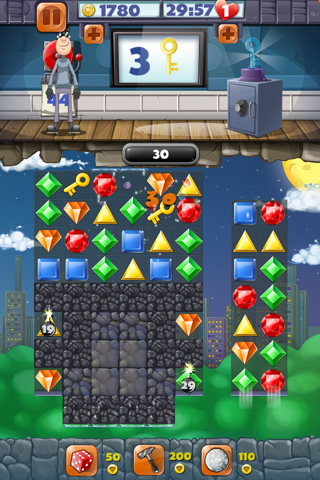 Jewel Blast Thief Quest Adventure – Match 3 Puzzle screenshot 2
