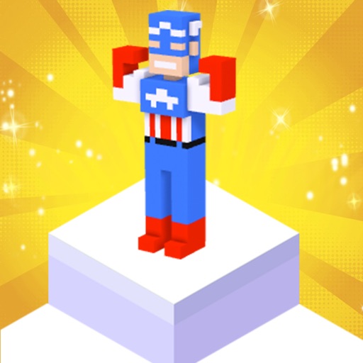 Pixel-Hero Super Jump crossy pixel game for free iOS App