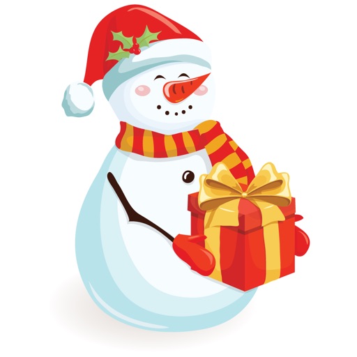 Funny Snowman - Merry Christmas Sticker Vol 05 icon