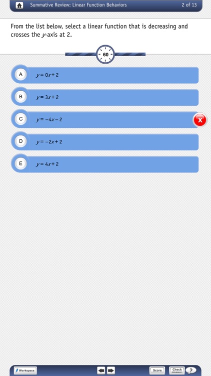 Summative Review of the Core Functions of Algebra