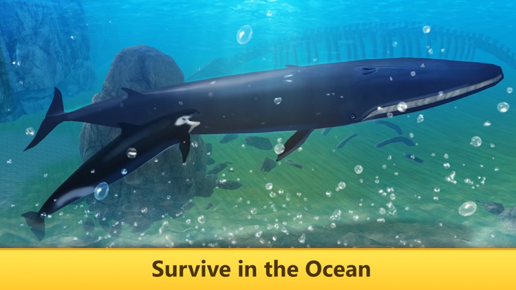 Ocean Whale Simulator: Animal Quest 3D Full screenshot-3