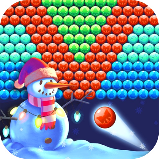 Bubble Iceman for Christmas Game iOS App