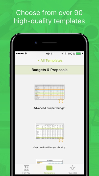 How to cancel & delete Templates for Excel Pro from iphone & ipad 1