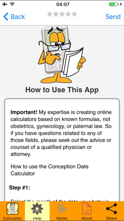 Conception Date Calculator