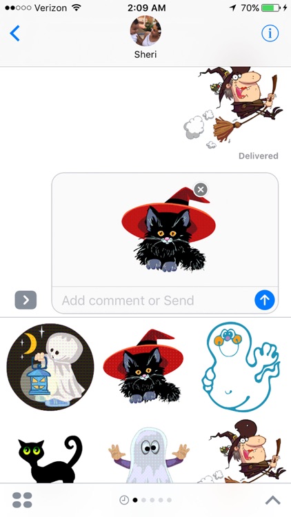 Animated Halloween Sticker Pack