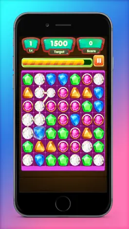 Game screenshot Jewels Link Puzzle Game - Удивительный Jewel Mania apk