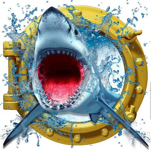 Crazy Shark Attack 3D - A hungry shark simulator Icon
