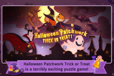 Halloween Patchwork. Trick or Treat! Free screenshot 2