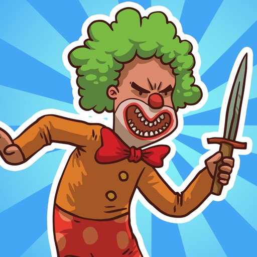 Killer Clown Games - Chase & Swipe Clowns Buster Icon