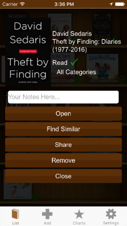 My Book List - ISBN scanner to create your library