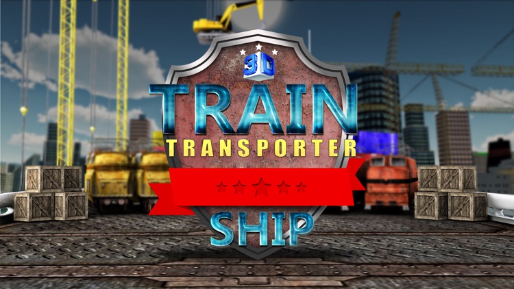 Train Transporter Ship – Trucker transport game screenshot-3