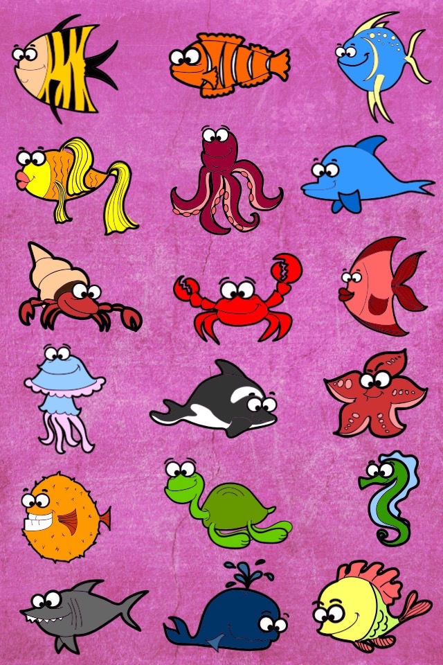 Fish Color Stickers screenshot 2