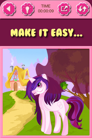 Pony Unicorn Puzzles For Kids screenshot 3