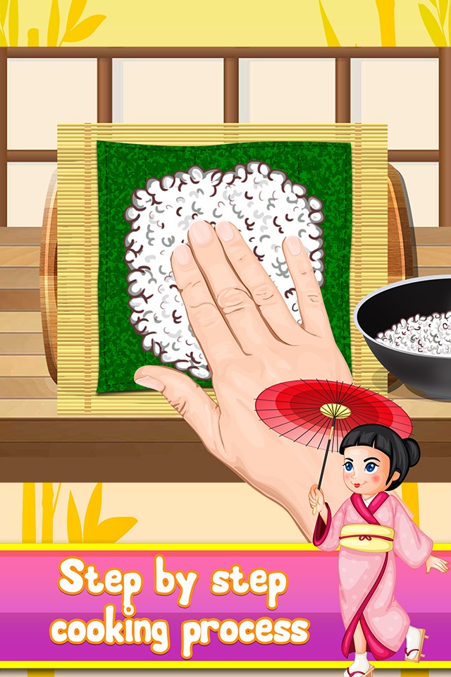 Sushi Food Maker Cooking Kid Game (Girls & Boys) screenshot 2