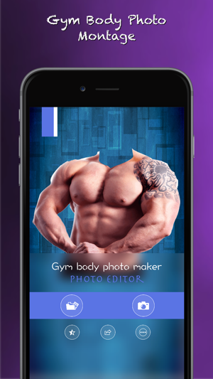 Gym body photo maker Suits