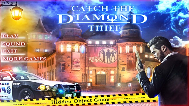 Hidden Object Games Catch the Diamond Thief(圖4)-速報App