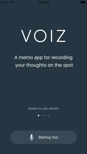 Voiz - A memo app for recording your thoughts(圖1)-速報App