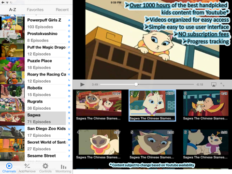 KidsFlix Free - Safe YouTube videos and cartoons screenshot 2