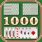 1000 is classic card game for three players