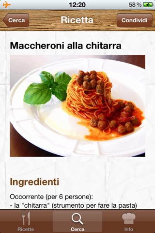 Ricette d'Abruzzo screenshot 4