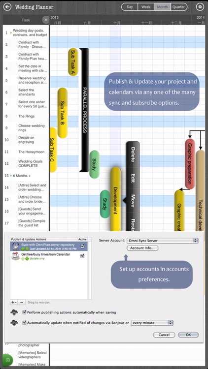 Project 365 - Task Management, Gantt Chart, GTD