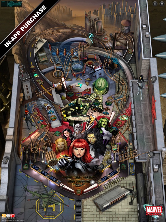 Marvel Pinball на iPad