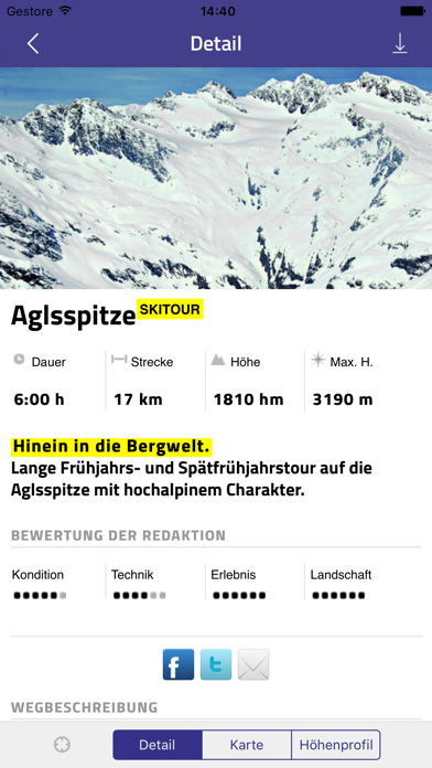 Skitourenatlas Südtirol-Dolomiten screenshot 4