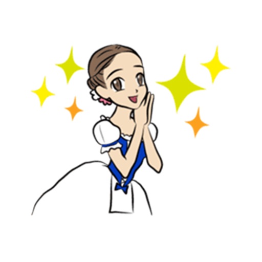 Ballet Girls - Stickers Pack! icon