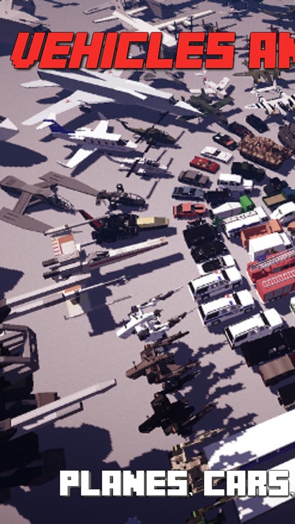 VEHICLES & WEAPONS EDITION MODS FOR MINECRAFT PC