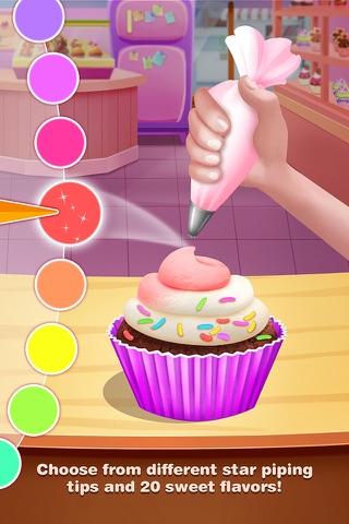 Cupcake Bakery Shop - Dessert Food Cooking Games screenshot 3