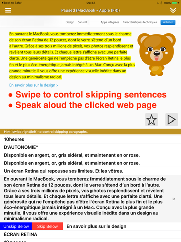SpeakFrench 2 FREE (14 French Text-to-Speech) screenshot 2