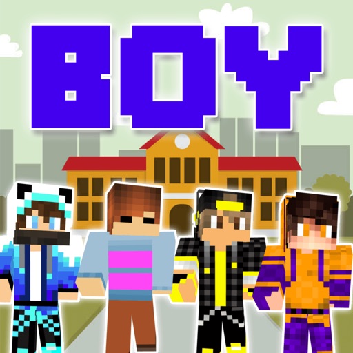 Boy Skins - New Skins for Minecraft PE & PC