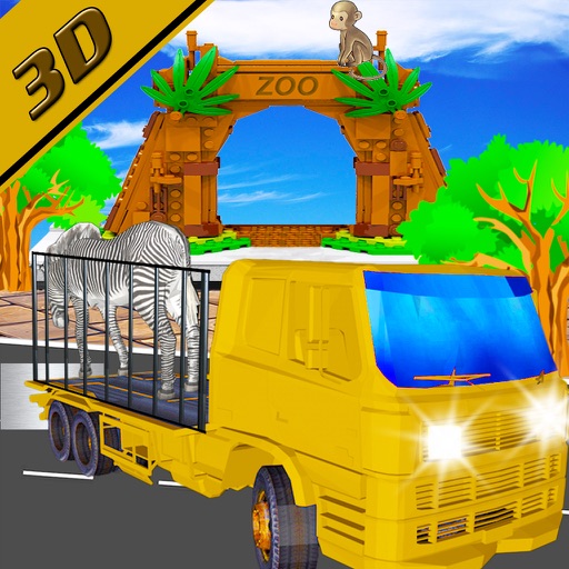 Offroad animal Transporter Truck Simulator 2016 Icon