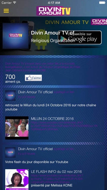 Divin Amour TV