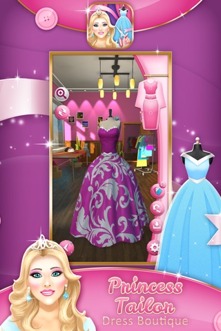 Princess Tailor Dress Boutique-Girl Fashion Design screenshot 3
