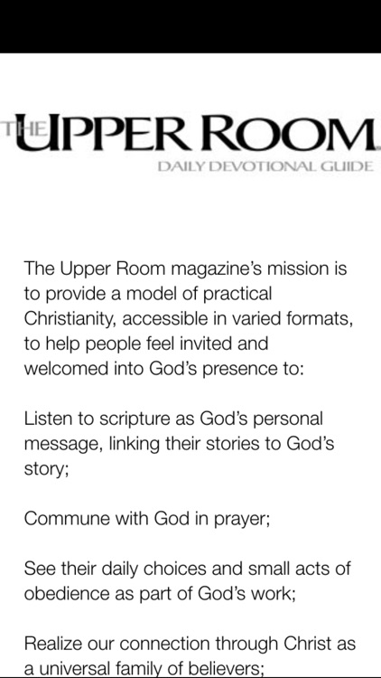 Upper Room Devotional Lite