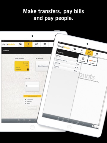 NYCB Mobile for iPad screenshot 3