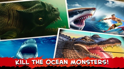 Screenshots of Hungry Piranha Hunting - Shark Spear-fishing world for iPhone