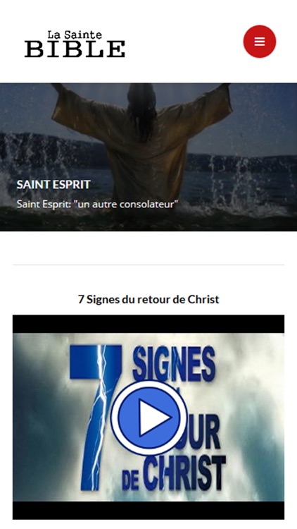 La Sainte Bible: Etude Biblique Parole de Dieu