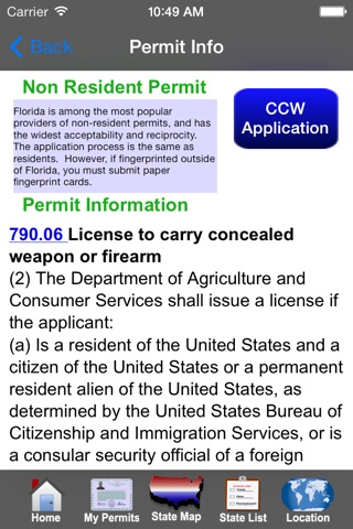 CCW – Concealed Carry 50 State screenshot 3