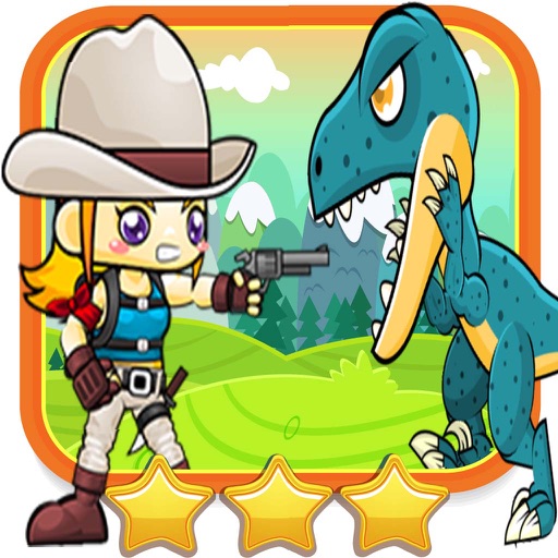 Super Girl Dinosaur Adventures World iOS App