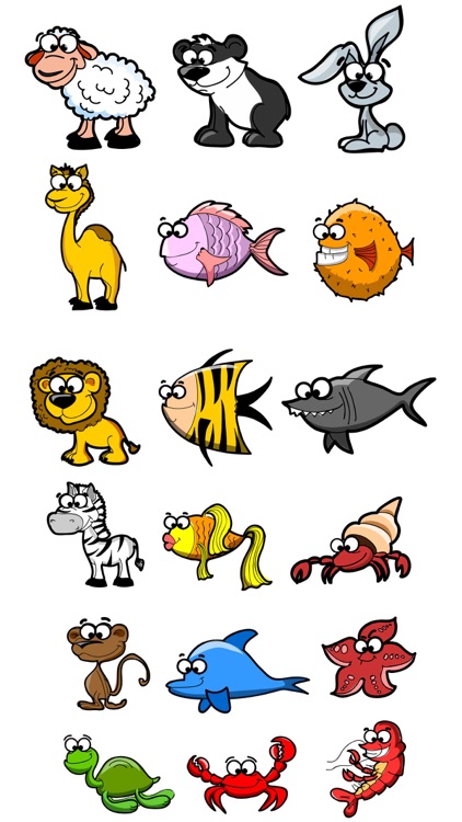 Animal Stickers Pack 2017 - Cute Expressions