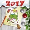 New Year 2017 Coloring Pages app is fantastic creative painting activity for both kids and grown-ups
