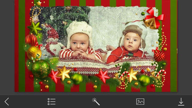 Holly Jolly Christmas Photo Frame - Magic Frames(圖1)-速報App