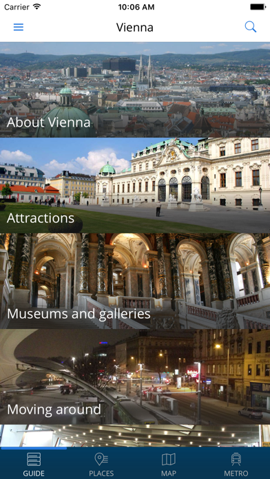 How to cancel & delete Vienna Travel Guide with Offline Street Map from iphone & ipad 1