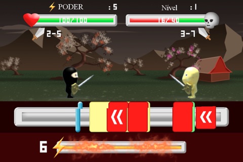 Awesome Ninja Fighter Showdown - sword fight screenshot 2