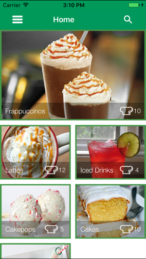 Recipe App for Starbucks(圖2)-速報App