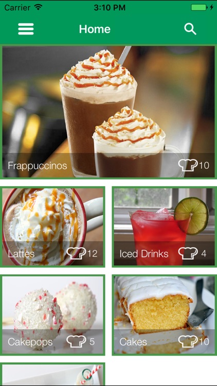 Recipe App for Starbucks