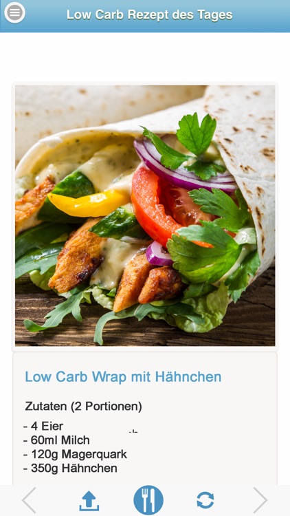 Low Carb Rezept des Tages - LowCarb Rezepte